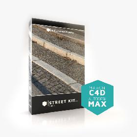 3D model Curb Collection